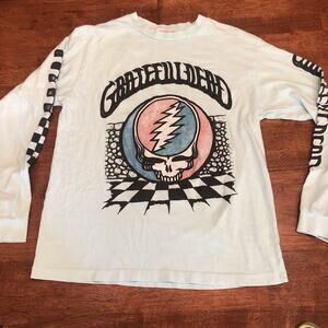 Grateful Dead Shirt Womens Size Small Mint Green Crew Daydreamer Made In USA